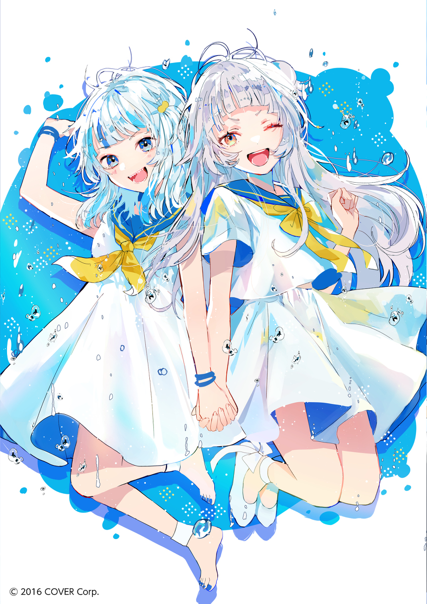 This is a pixiv picture whose title is ホロライブクリエイターコンテスト.