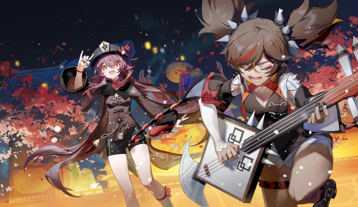 This is a pixiv picture whose title is 海灯音乐节.