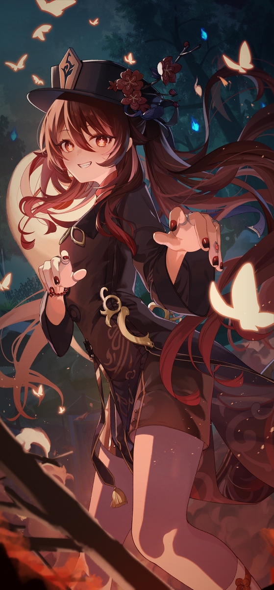 This is a pixiv picture whose title is 胡桃.