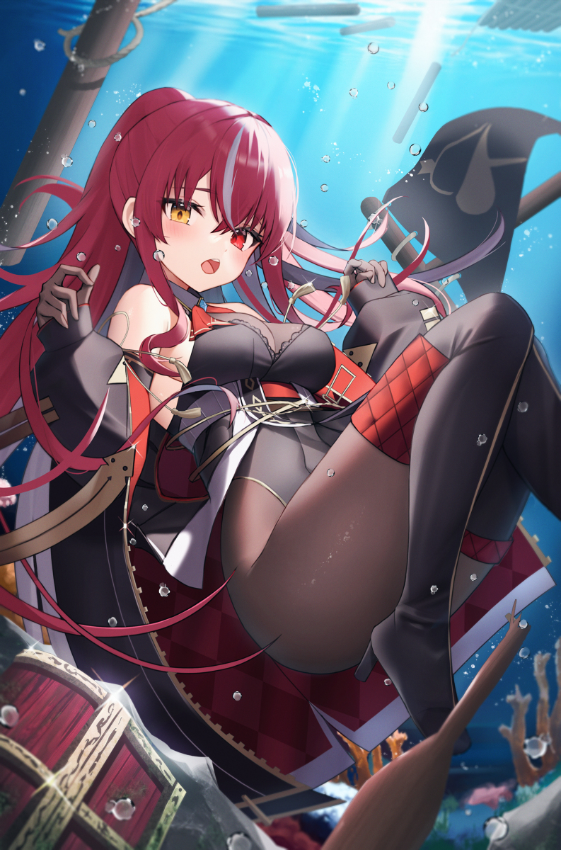 This is a pixiv picture whose title is 「世界への冒険は始まったばかり」.