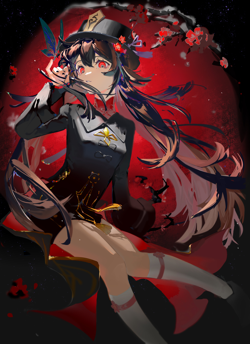 This is a pixiv picture whose title is 胡桃.