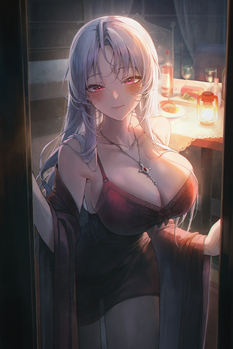 This is a pixiv picture whose title is [仕事絵] 미래에서 온 연애편지.