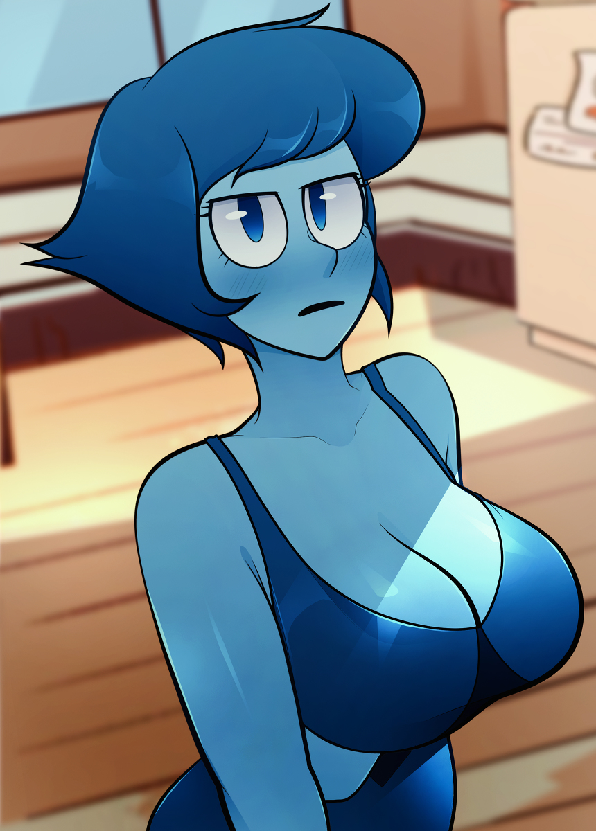 This is a pixiv picture whose title is Lapis Lazuli.