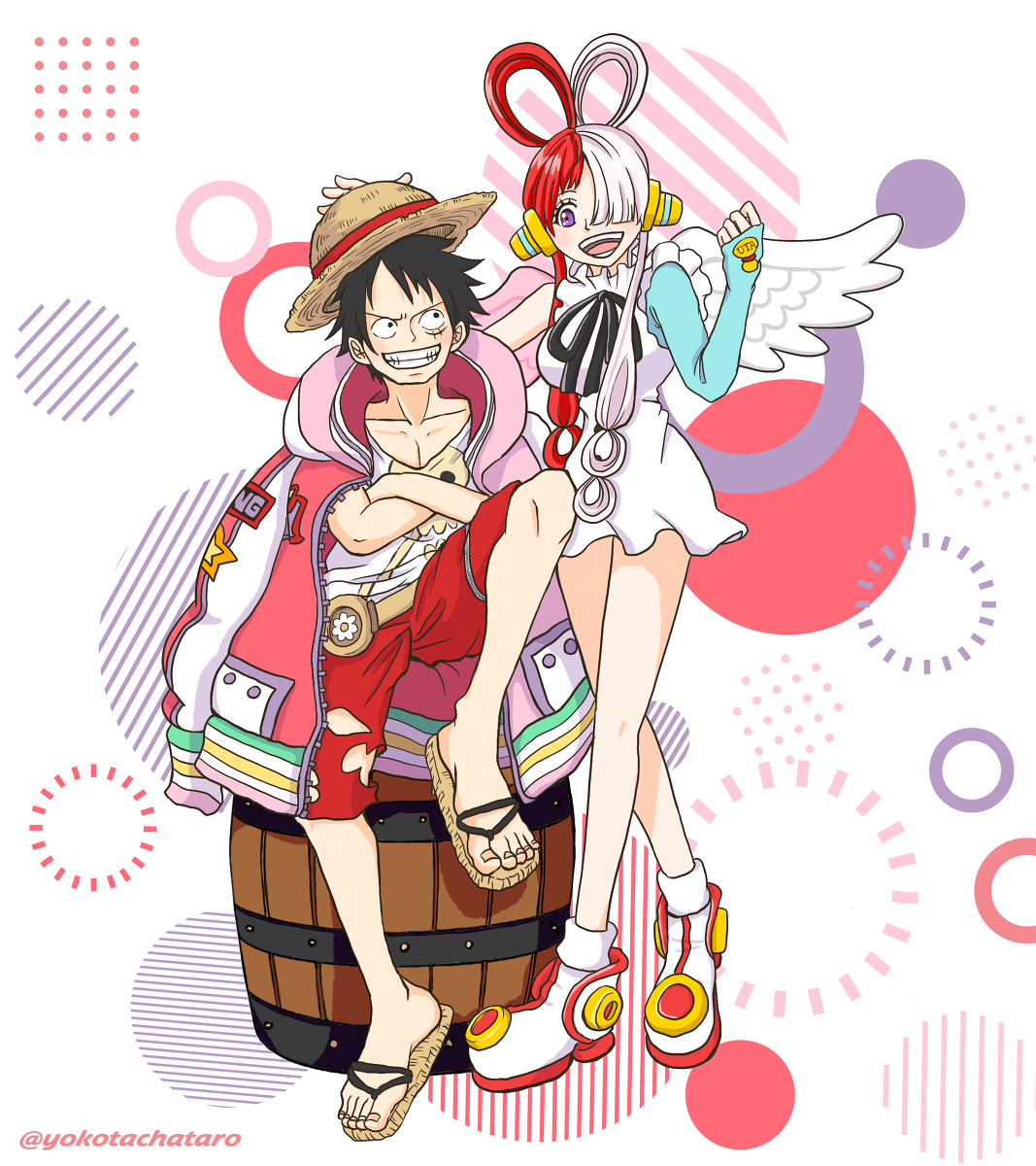 This is a pixiv picture whose title is アナタと最強.