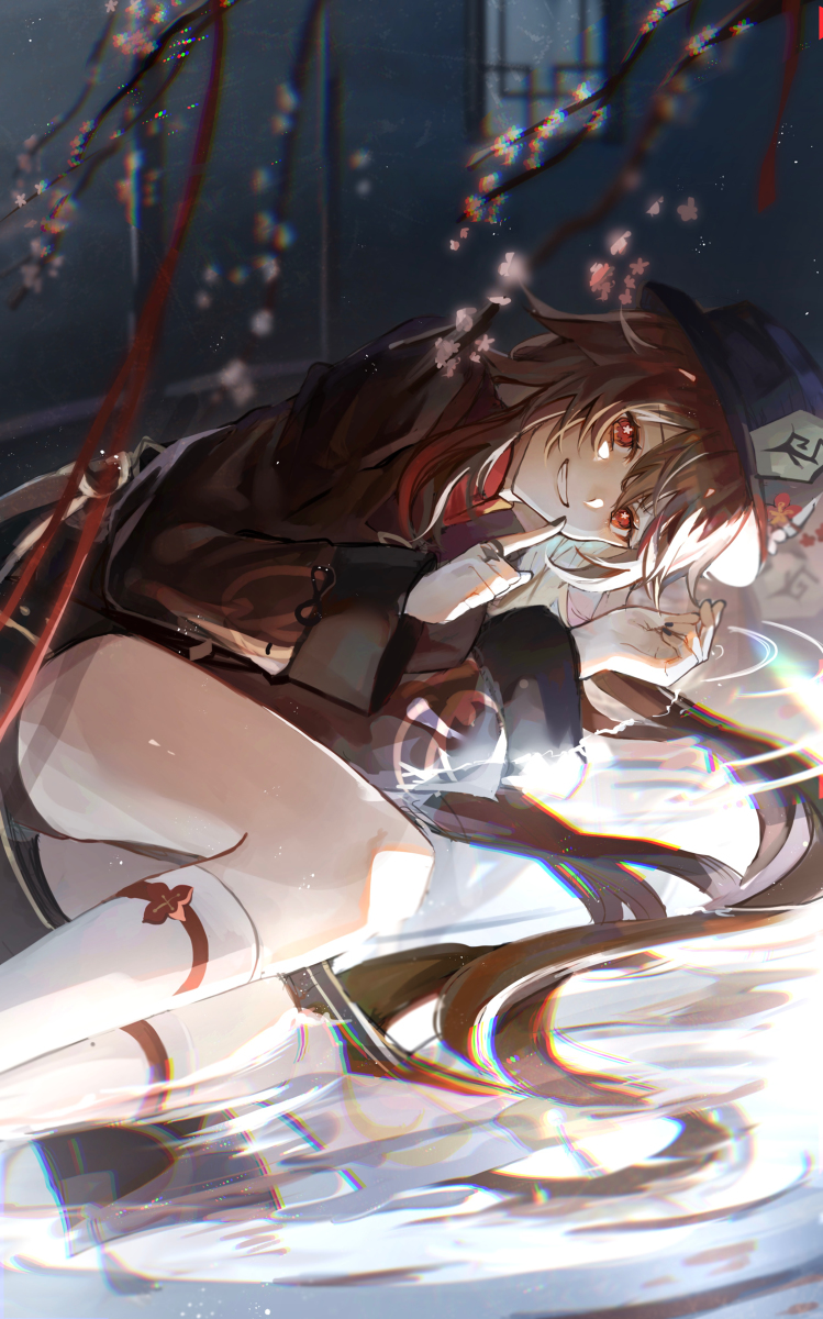 This is a pixiv picture whose title is 胡桃.