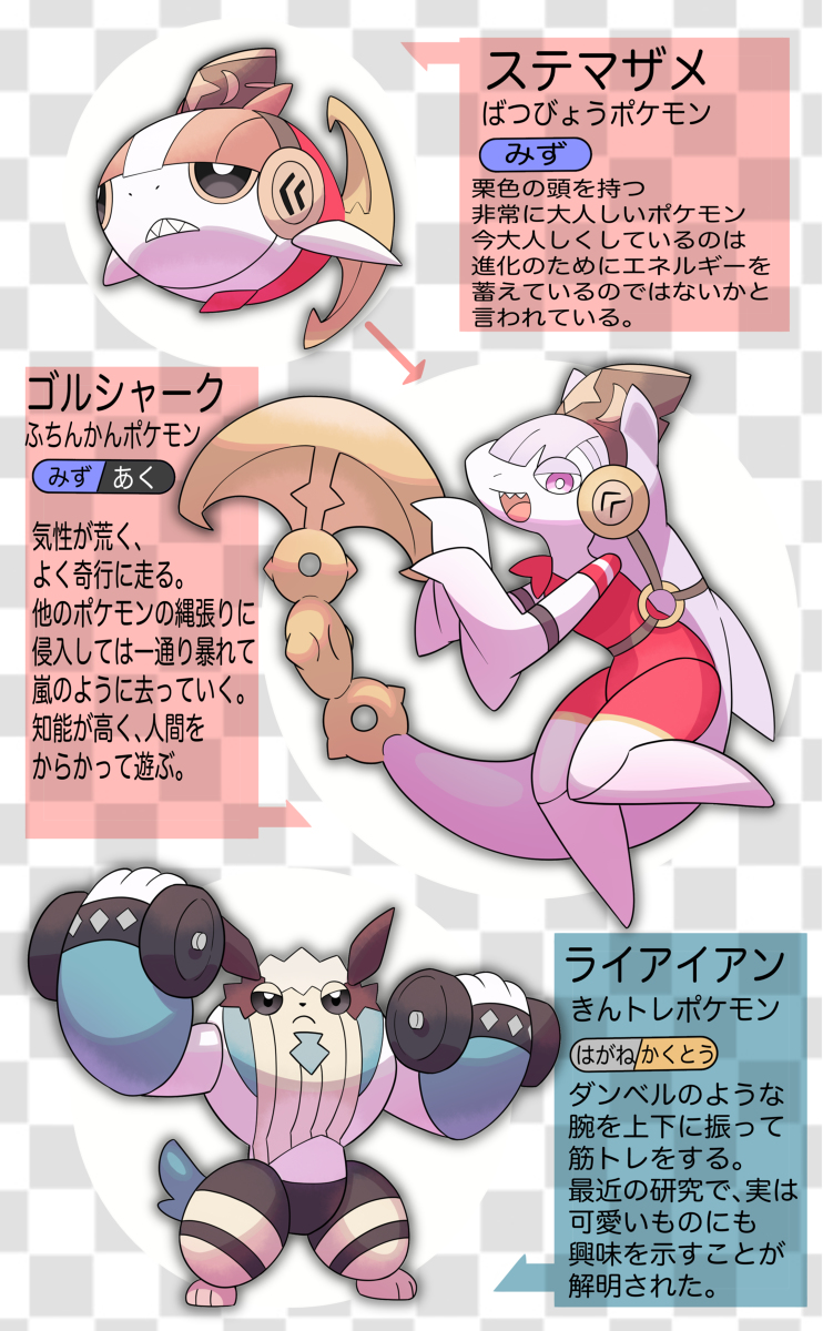 This is a pixiv picture whose title is トレセン地方のポケモンシリーズ.