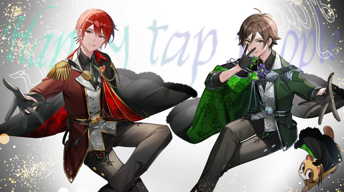 This is a pixiv picture whose title is Happy tap people.