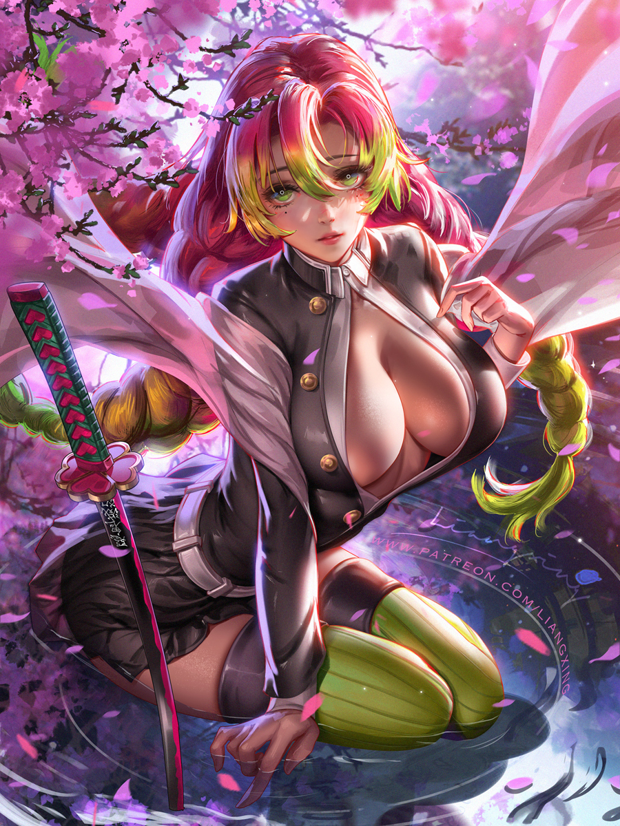This is a pixiv picture whose title is Mitsuri Kanjori.
