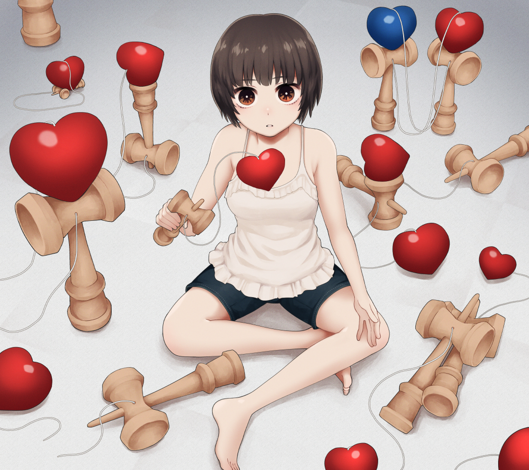 This is a pixiv picture whose title is こころとからだ.