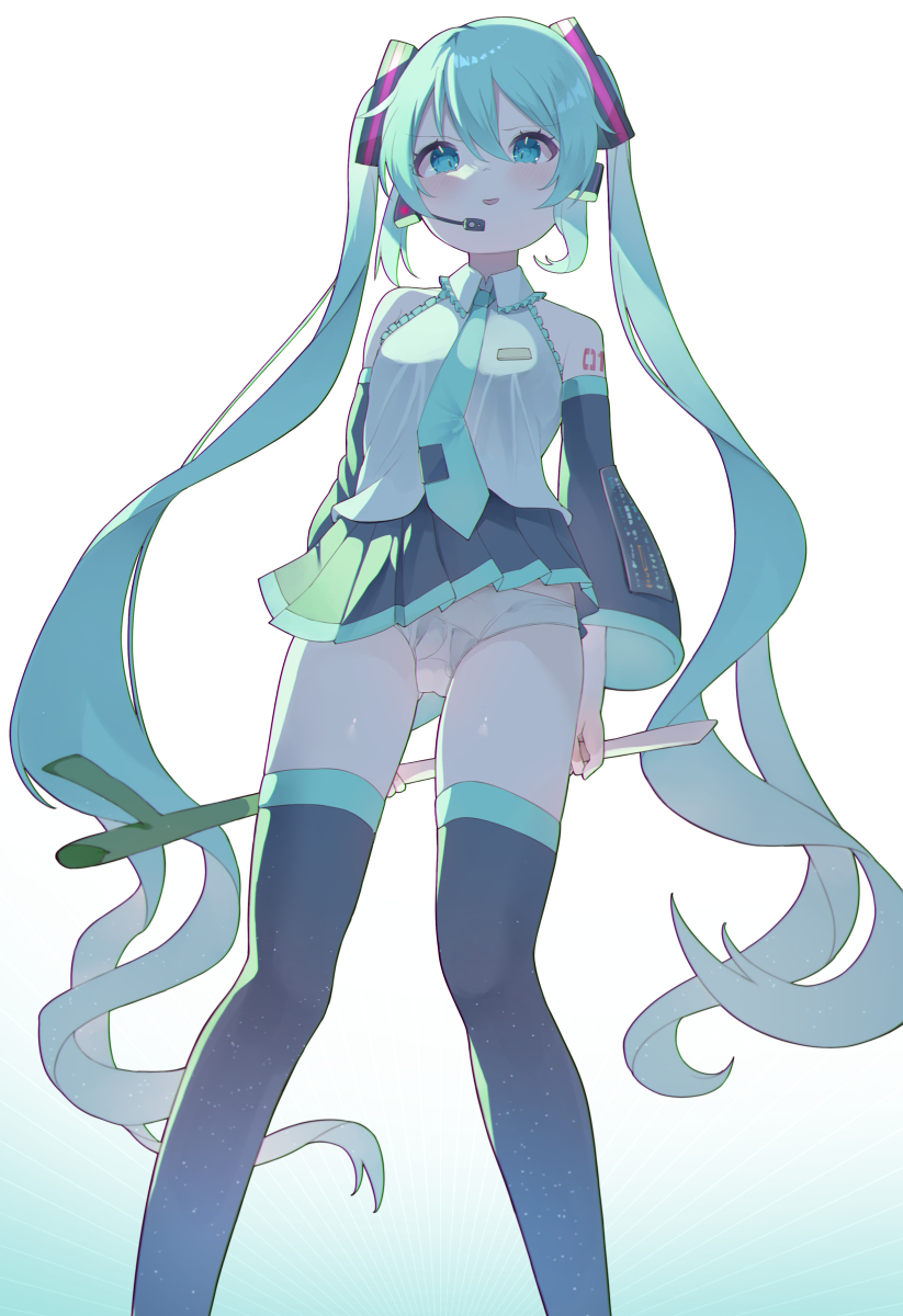 This is a pixiv picture whose title is ミク.