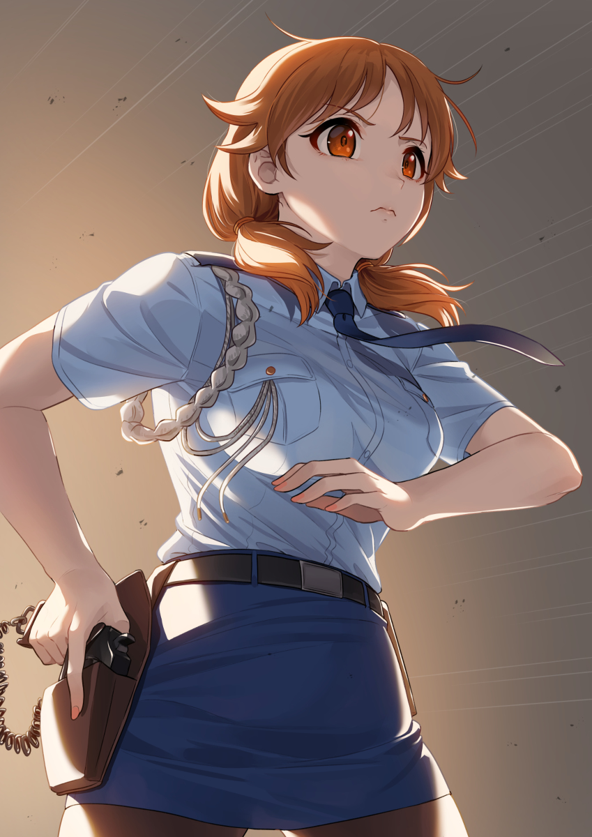 This is a pixiv picture whose title is 動くな！.