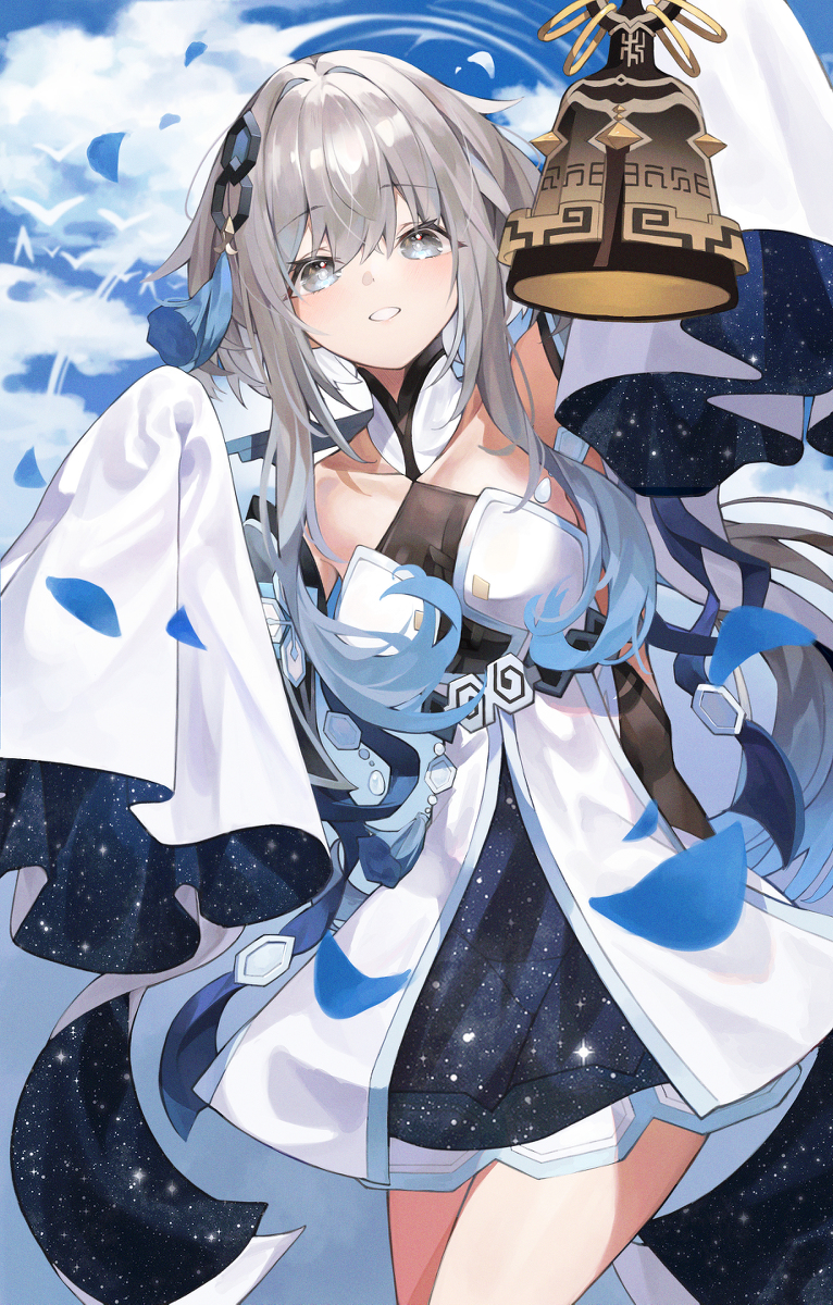 This is a pixiv picture whose title is 帰終.