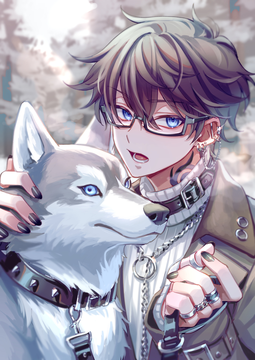 This is a pixiv picture whose title is シベリアンハスキー.