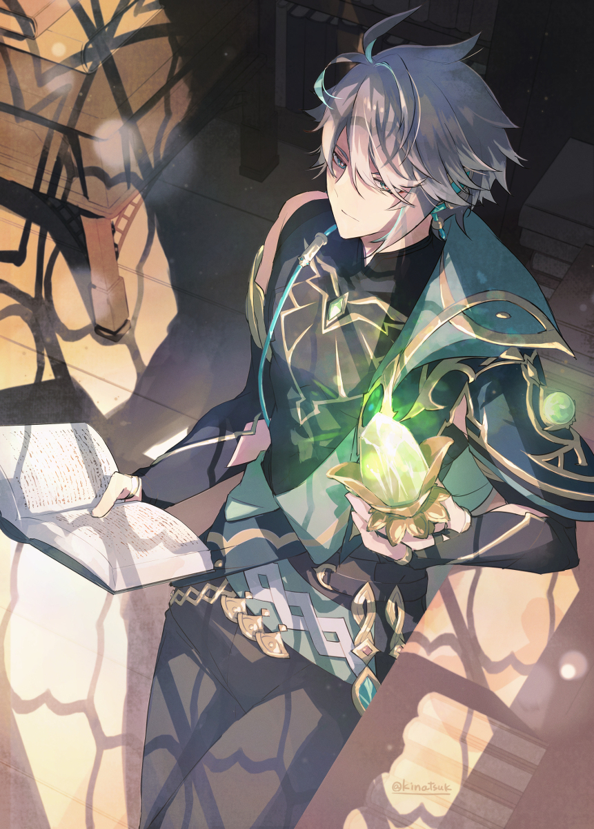 This is a pixiv picture whose title is アルハイゼン.