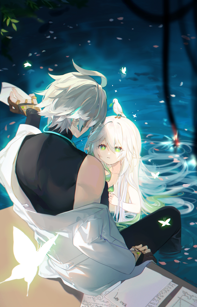 This is a pixiv picture whose title is 무제.