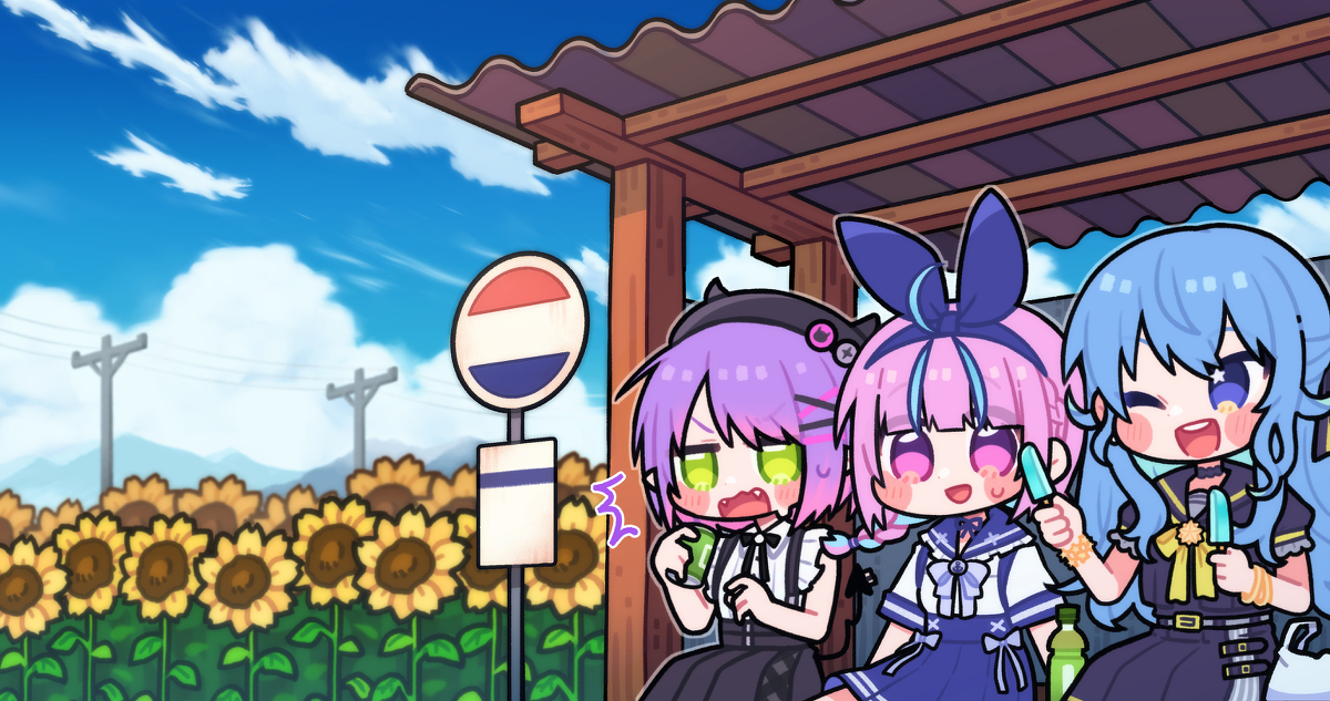 This is a pixiv picture whose title is STARTEND.