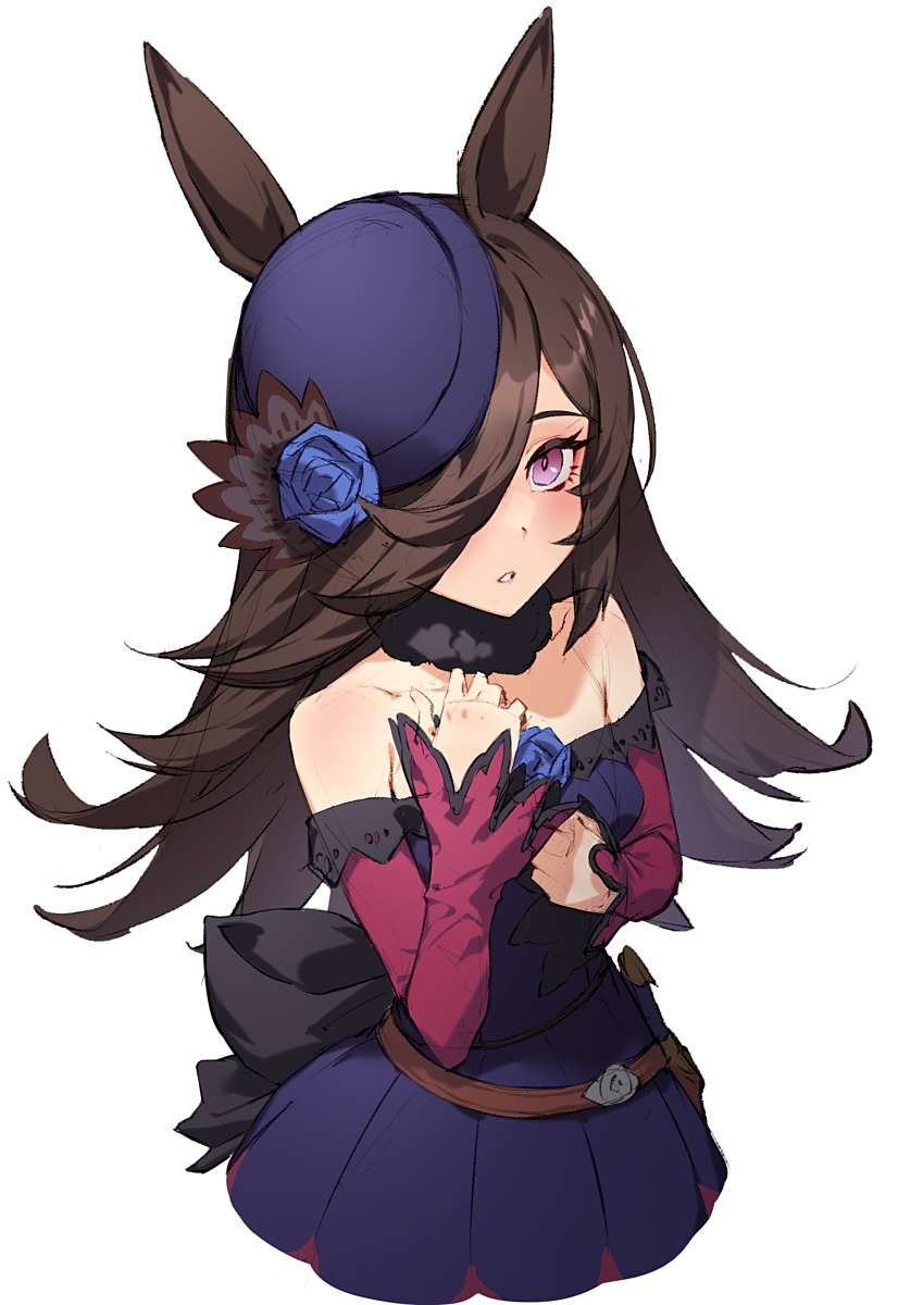 This is a pixiv picture whose title is ライスシャワー.