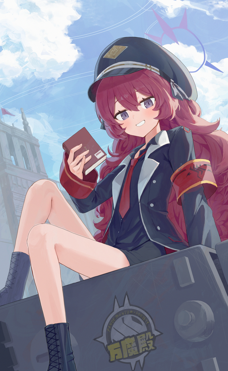 This is a pixiv picture whose title is 📕.