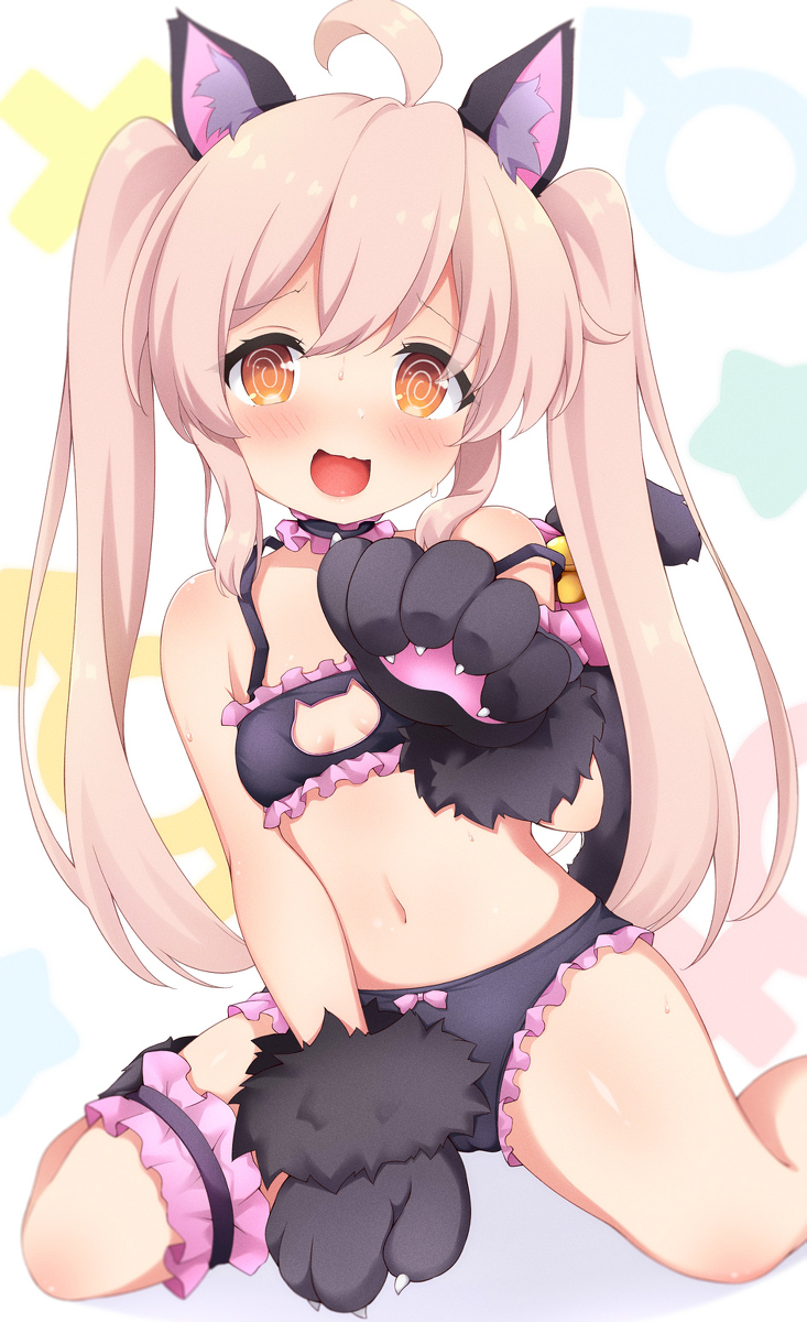This is a pixiv picture whose title is まひろにゃん.