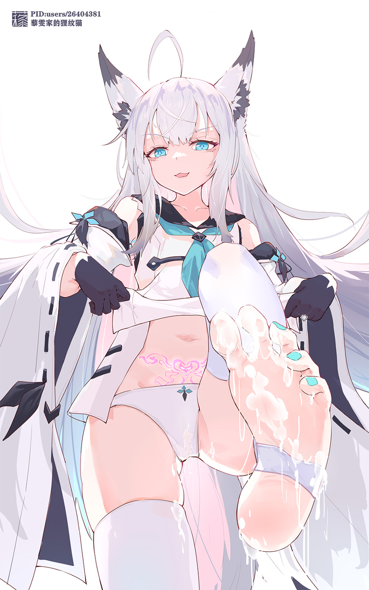 This is a pixiv picture whose title is 雌小狐（メスガキ狐）.