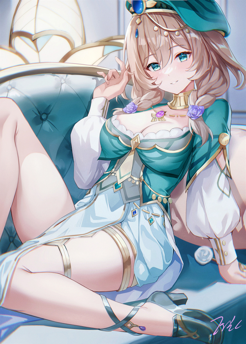 This is a pixiv picture whose title is 丽莎.