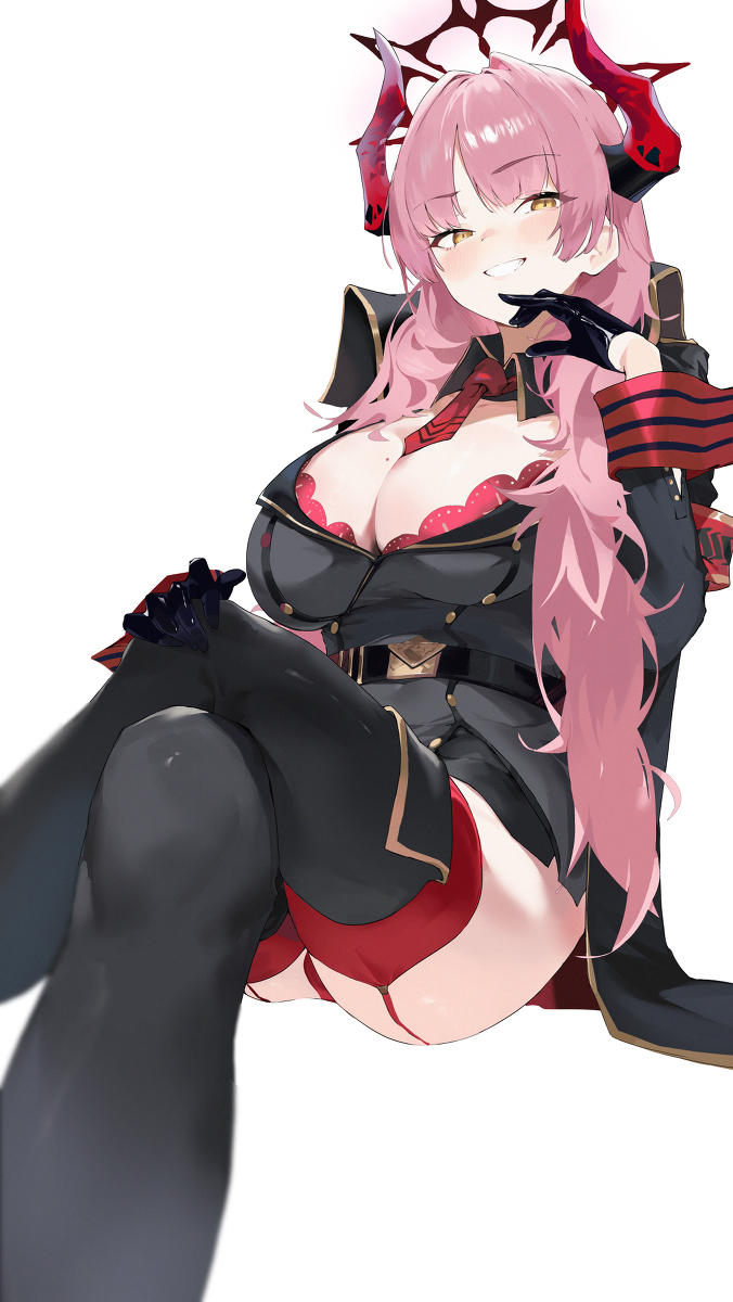 This is a pixiv picture whose title is 😈.
