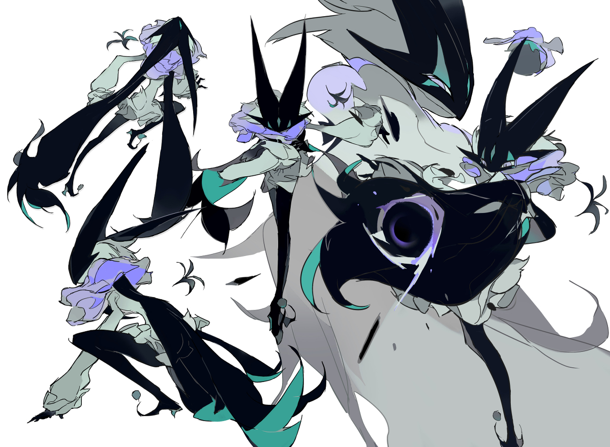 This is a pixiv picture whose title is Pierrot le Fou.