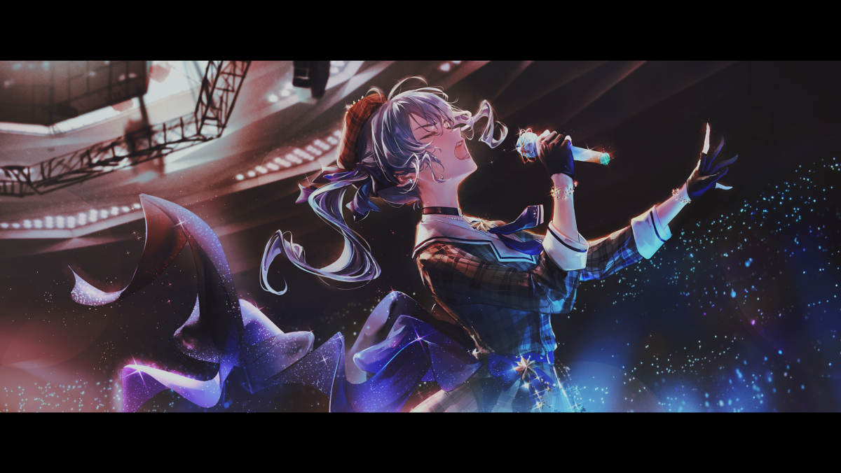 This is a pixiv picture whose title is 天球.