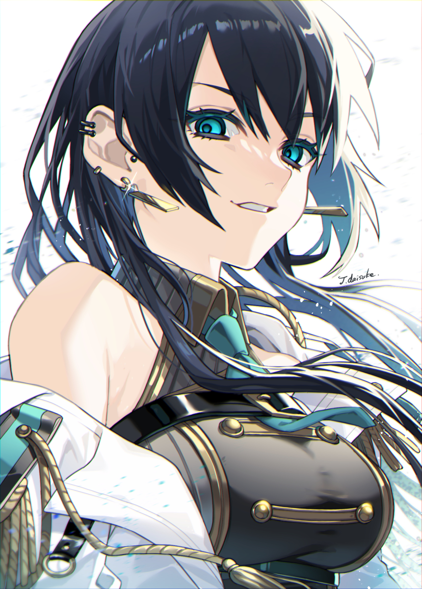 This is a pixiv picture whose title is 蒼瞳.
