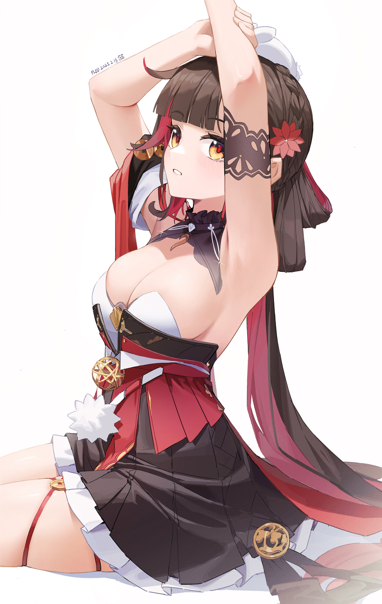 This is a pixiv picture whose title is 最近的图.