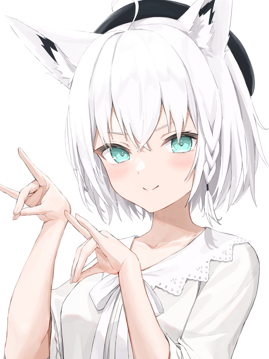 This is a pixiv picture whose title is ショートヘアフブさん.