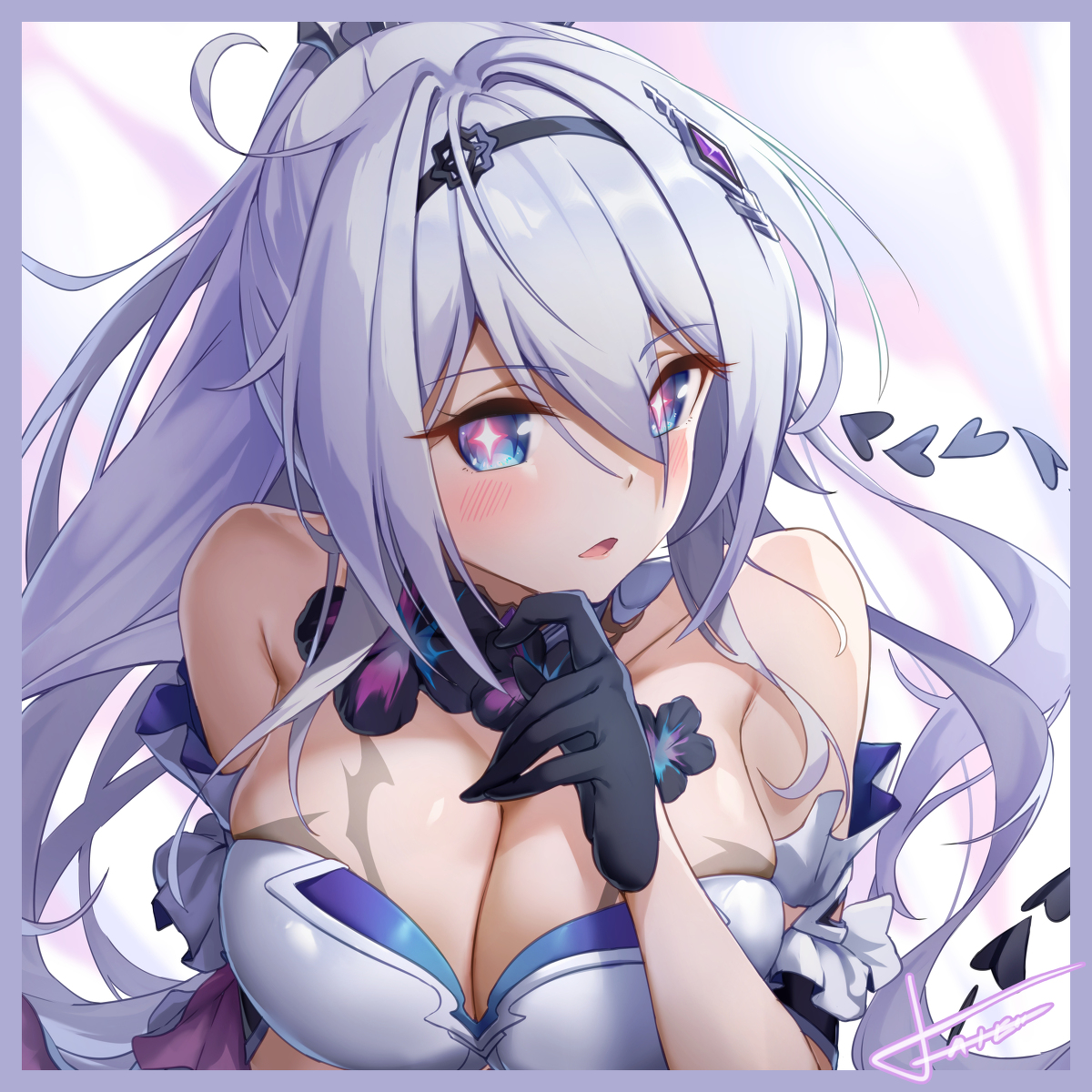 This is a pixiv picture whose title is 「キアナ　～終焉の律者～」.