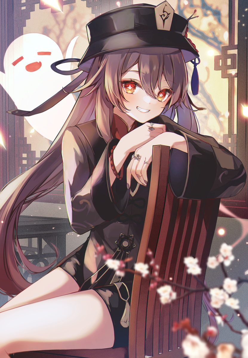 This is a pixiv picture whose title is 胡桃ちゃん.