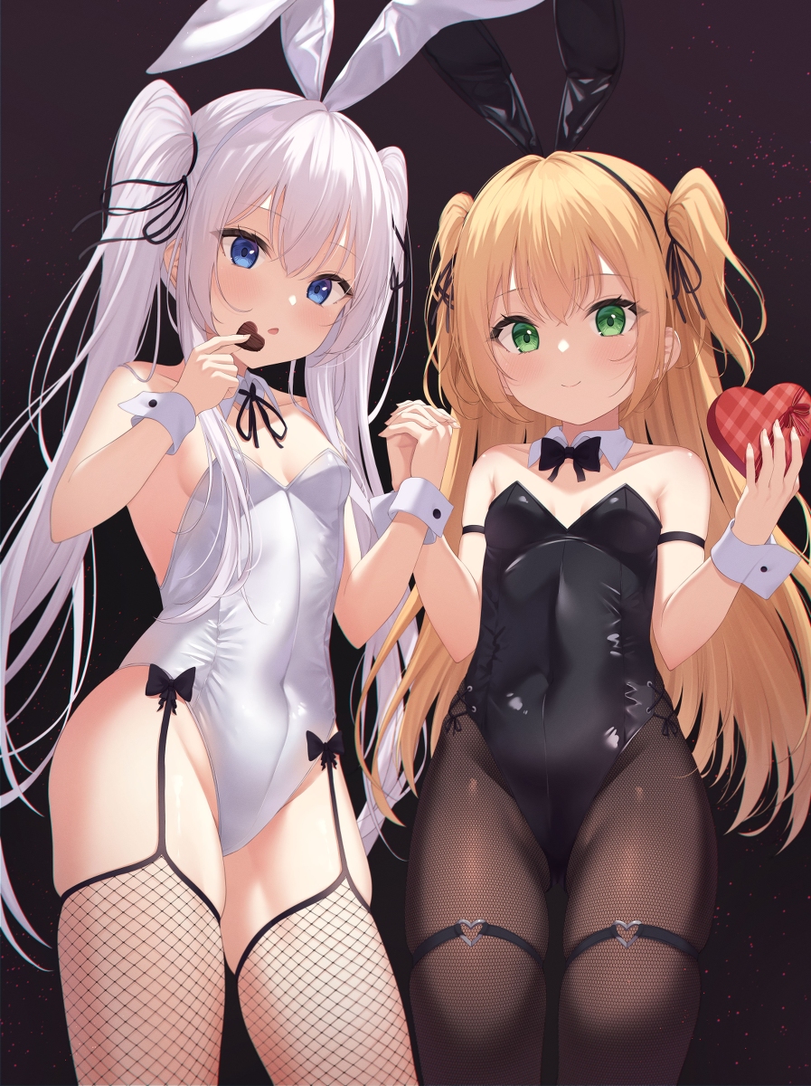 This is a pixiv picture whose title is Valentine's Day 2023.