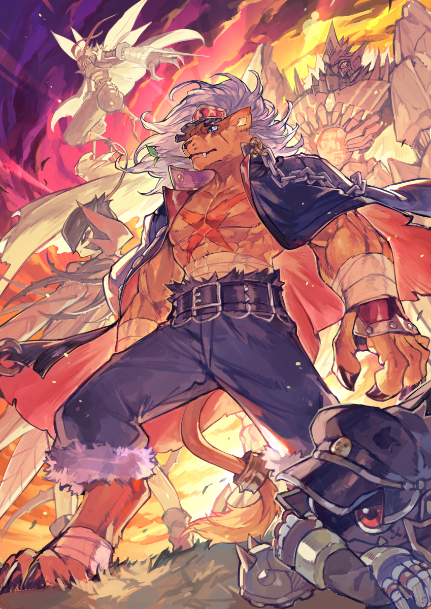 This is a pixiv picture whose title is バンチョー💥💥💥.