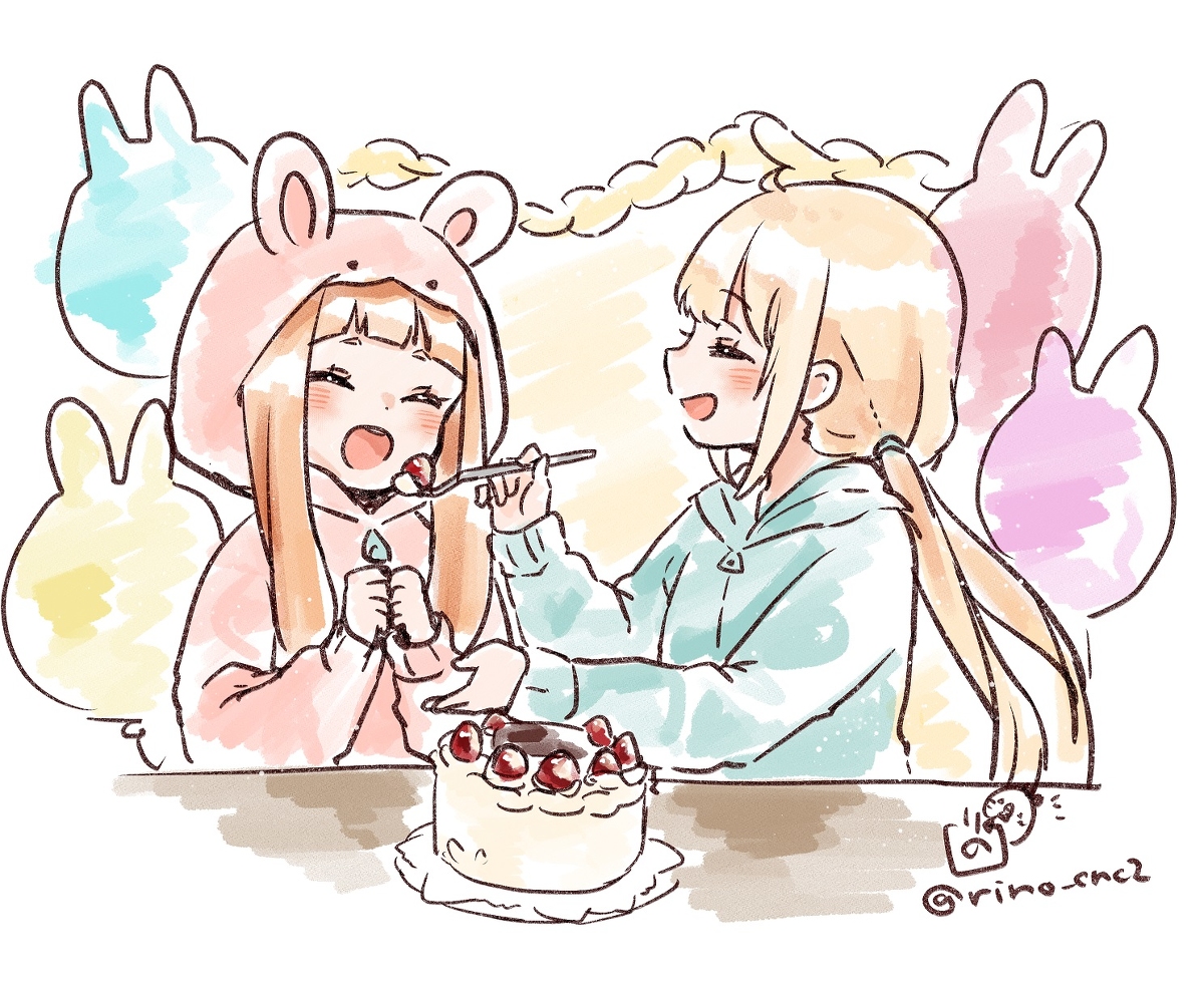 This is a pixiv picture whose title is あんになちゃん.