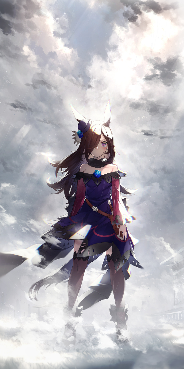 This is a pixiv picture whose title is ライスシャワー.