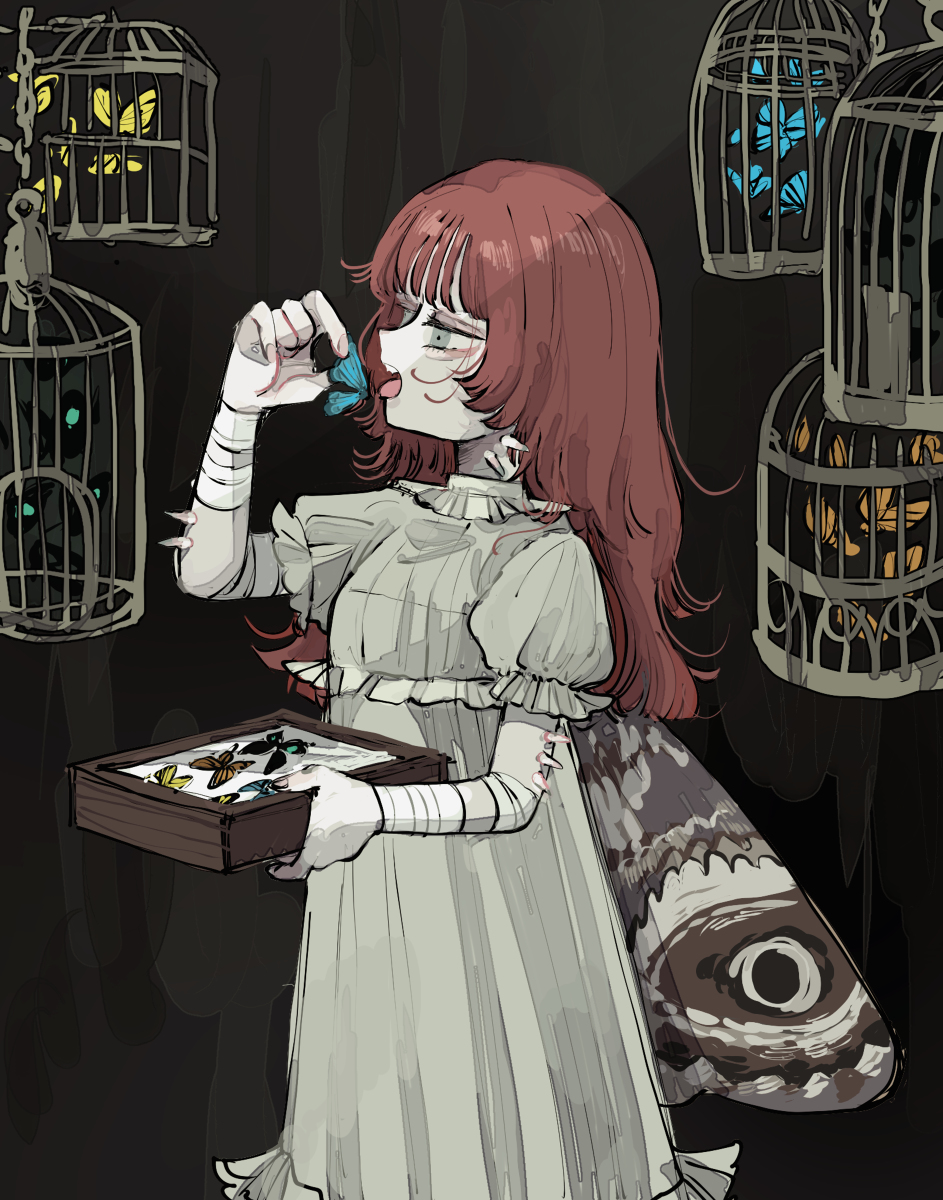 This is a pixiv picture whose title is 変異.