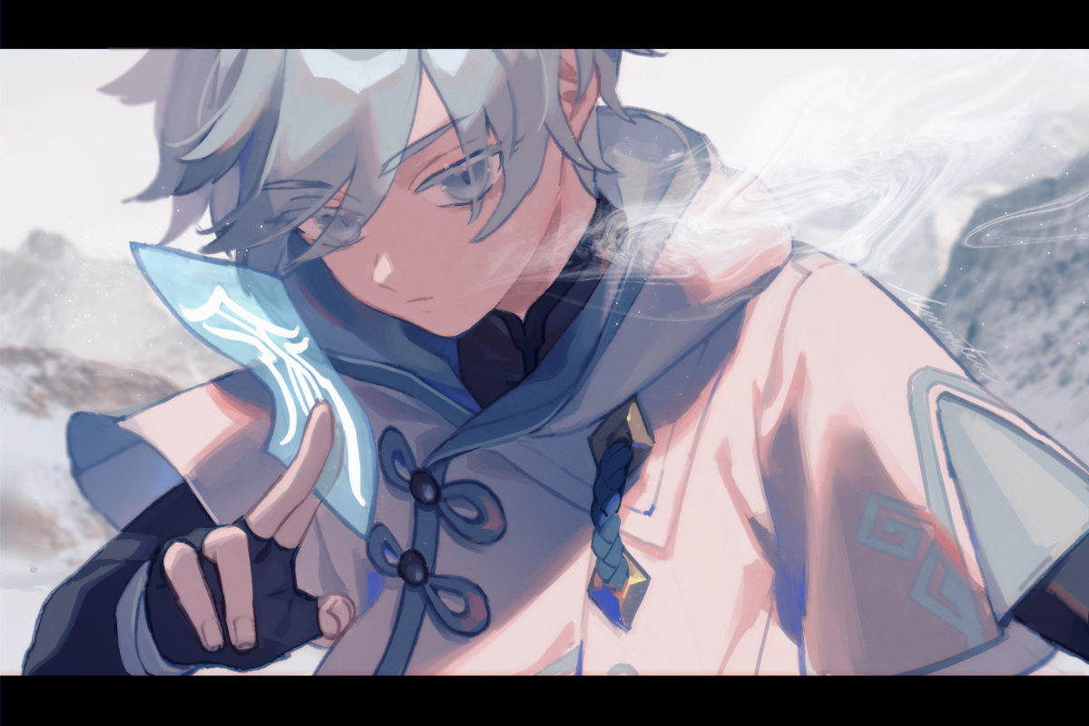 This is a pixiv picture whose title is 重雲❄.