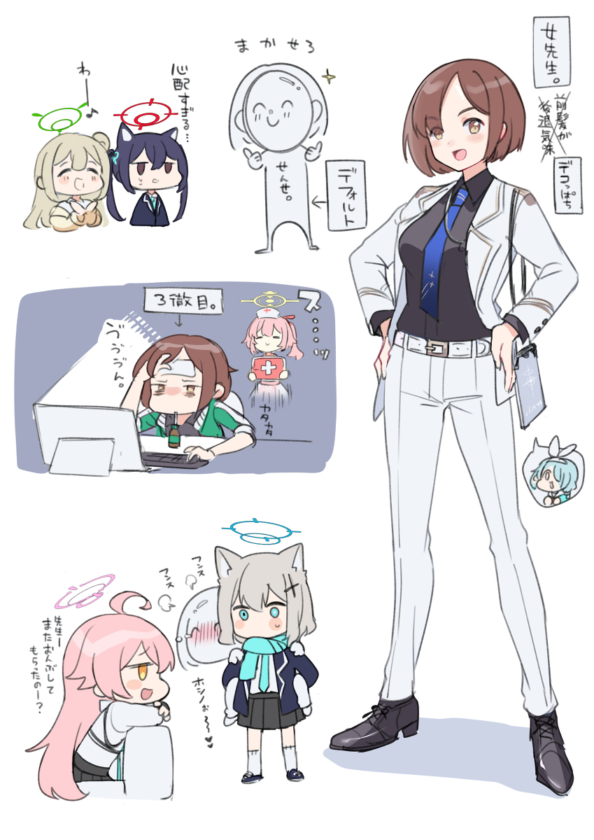 This is a pixiv picture whose title is brak落書き①.