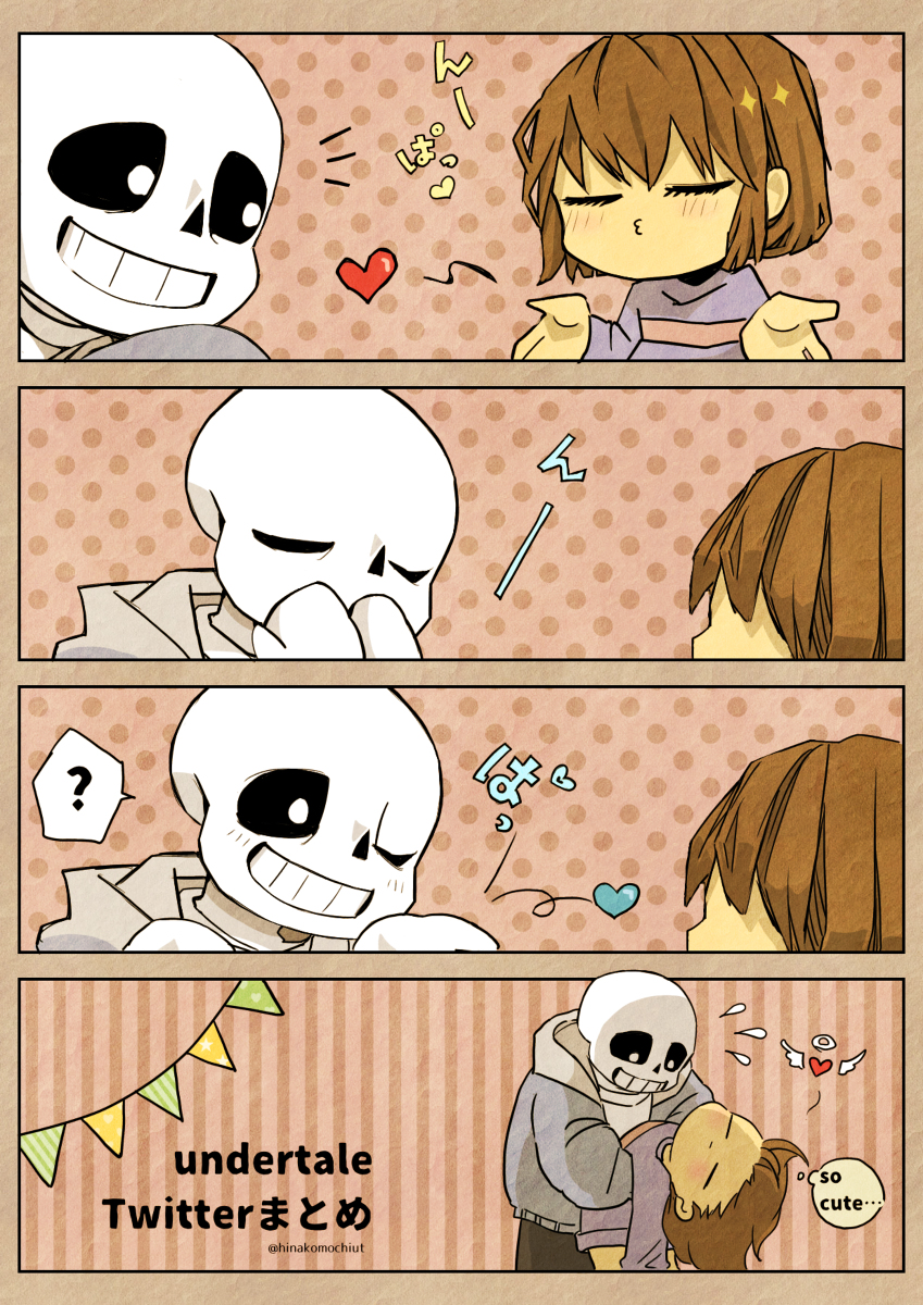 This is a pixiv picture whose title is undertale Twitterまとめ.