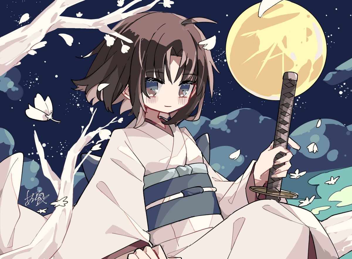 This is a pixiv picture whose title is ほぼ「両儀式」ログ44.