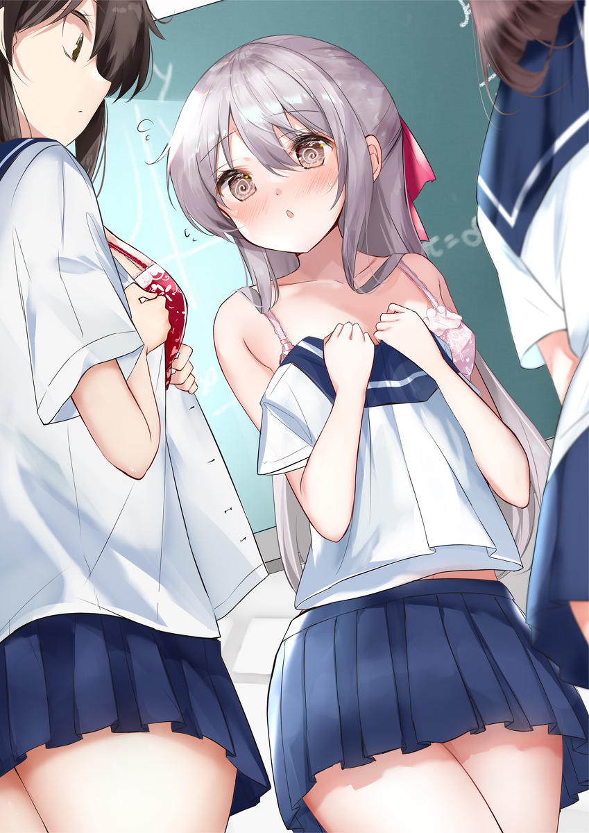 This is a pixiv picture whose title is （わ…みんな大きい…）.