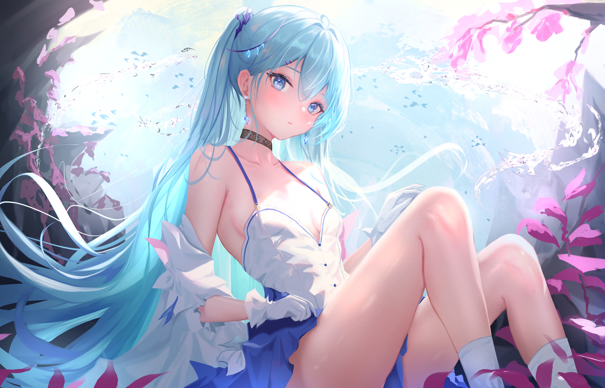 This is a pixiv picture whose title is Ocean.