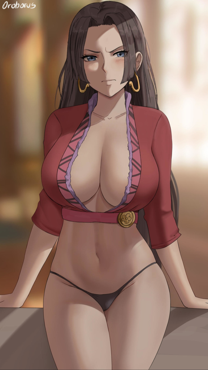 This is a pixiv picture whose title is Boa Hanckok.
