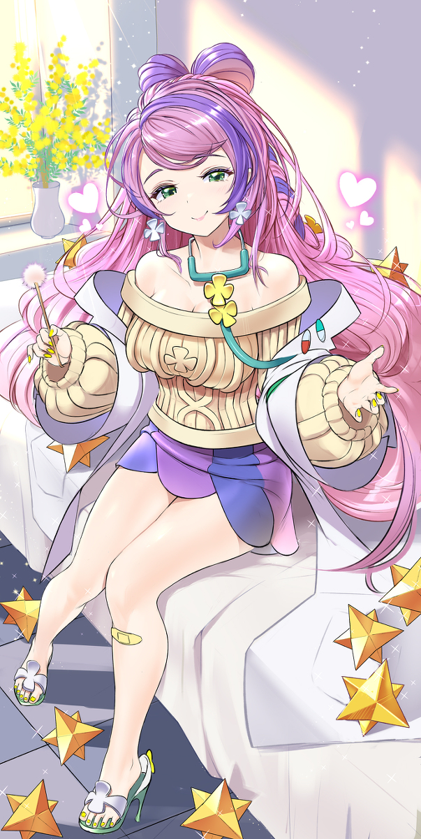 This is a pixiv picture whose title is ミモザ.