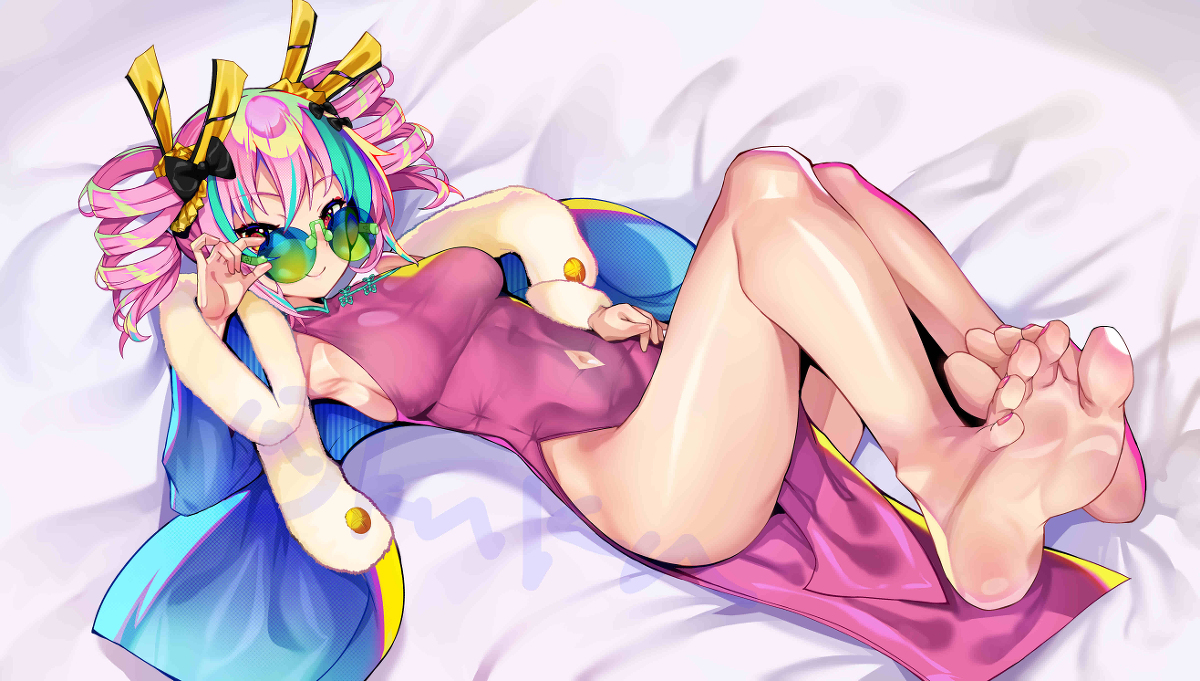 This is a pixiv picture whose title is 涂勒色.