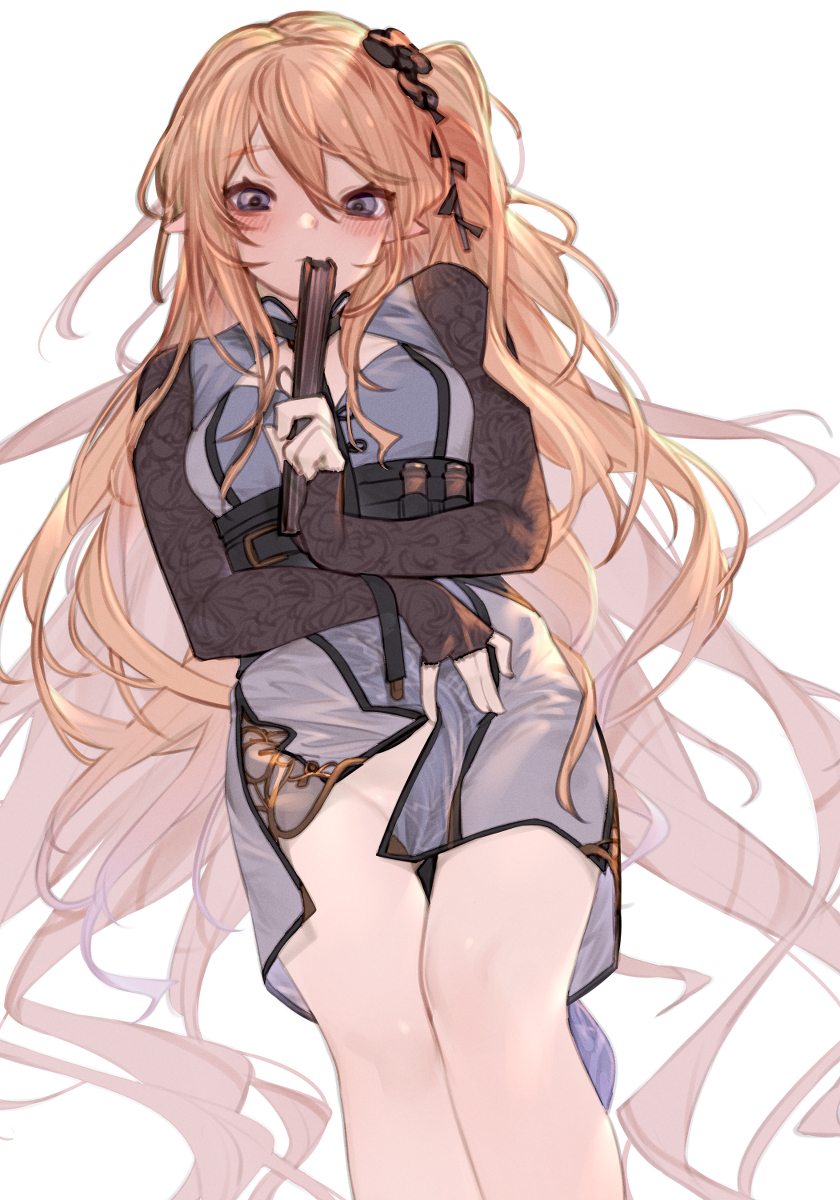 This is a pixiv picture whose title is インディゴちゃん.