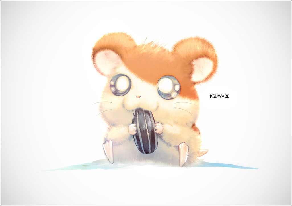 This is a pixiv picture whose title is ハム太郎.
