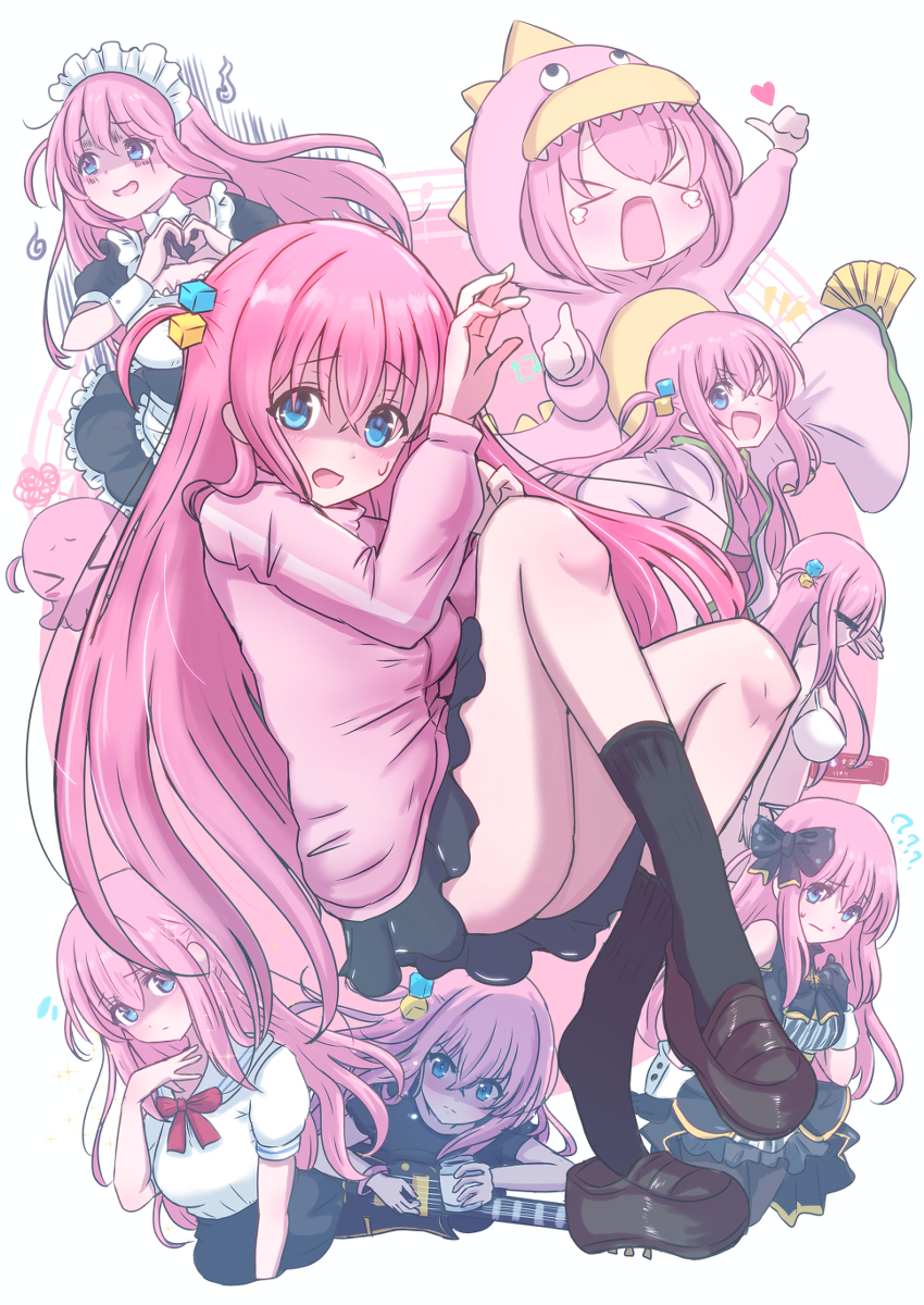 This is a pixiv picture whose title is スーパーぼっちちゃんまとめ.